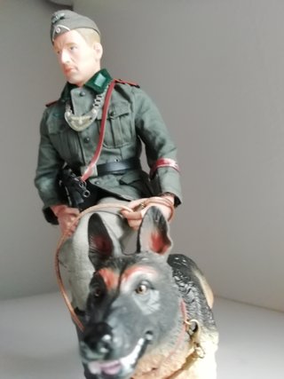 Action Figure 1/6 Polizia Tedesca WW2 con Cane