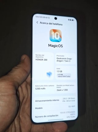 Honor 200 5G 256GB Blanco - Como Nuevo