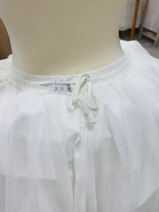 Cancán blanco de tul