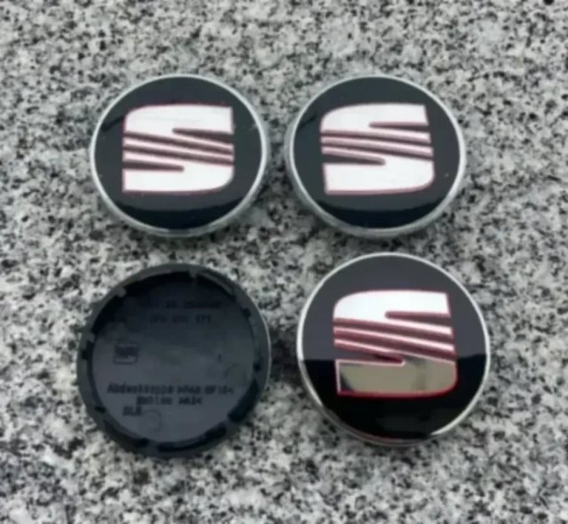 4 TAPAS RUEDA LLANTA SEAT LEON MK1 IBIZA 6L CUPRA