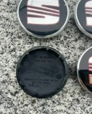 4 TAPAS RUEDA LLANTA SEAT LEON MK1 IBIZA 6L CUPRA
