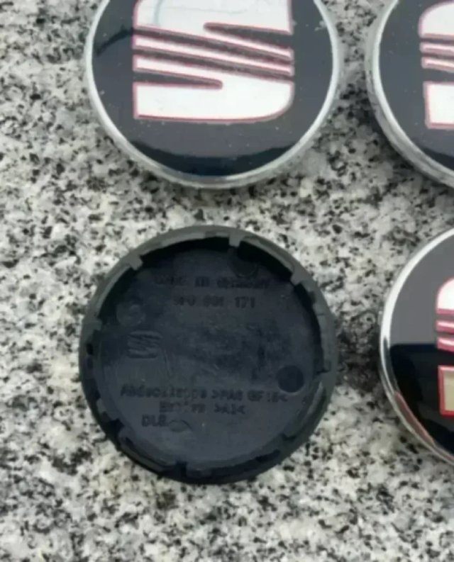 4 TAPAS RUEDA LLANTA SEAT LEON MK1 IBIZA 6L CUPRA