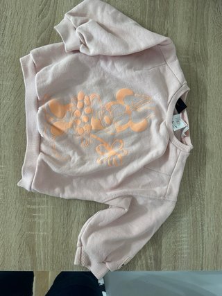 Conjunto Zara Minnie Mouse niña rosa 3 años
