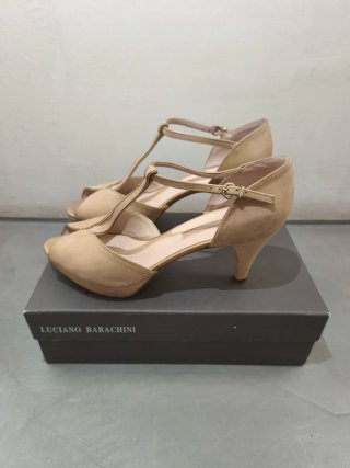 Sandalias Tacon Luciano Barachini Talla 40