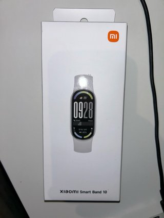 NUEVO sin abrir! Xiaomi Mi Smart Band 10 Plata