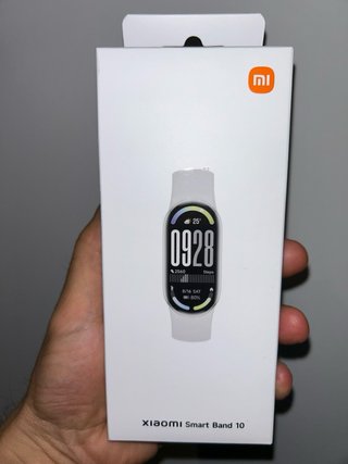 NUEVO sin abrir! Xiaomi Mi Smart Band 10 Plata
