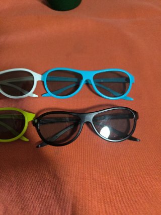 Lote 4 Gafas 3D LG