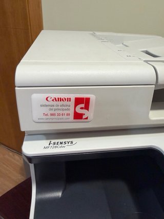 Impresora Canon i-SENSYS MF728Cdw Láser Color