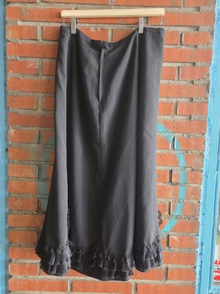 Elegante conjunto de fiesta negro