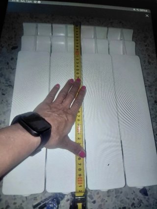 Radiador de aluminio blanco