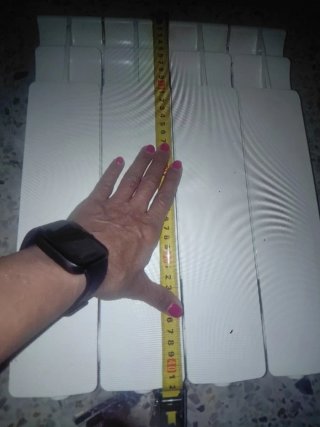 Radiador de aluminio blanco