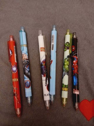 6 Penne Marvel Retrattili