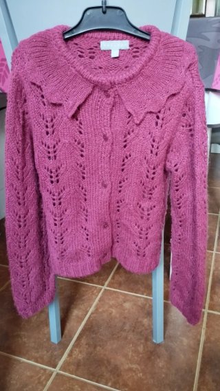 Chaqueta punto niña Coconut 8 años fucsia