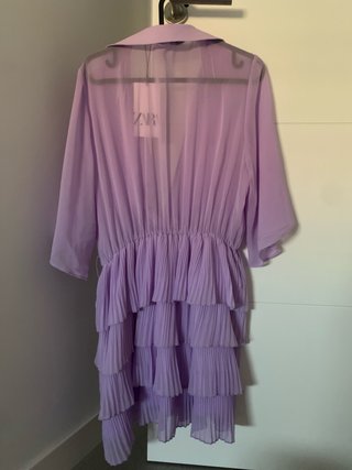 Vestido Zara Lila XL sin estrenar