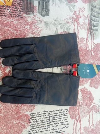 Guantes de Piel Negros