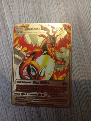 Carta Pokémon Charizard ox Metalica