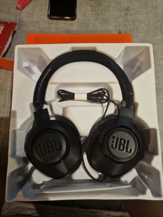 Auriculares JBL Quantum 100 M2 Negro/Naranja