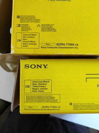Caja PS2 Slim Sony