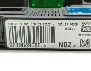 Citroen 2115134 9819849680 centralita c4 business