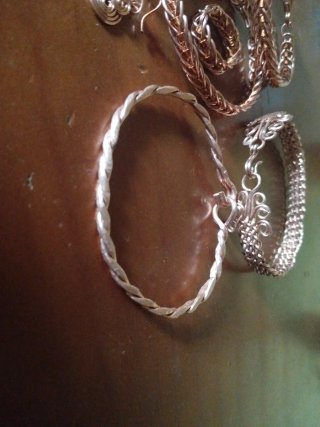 Lote cobre sanador pulseras y pendientes