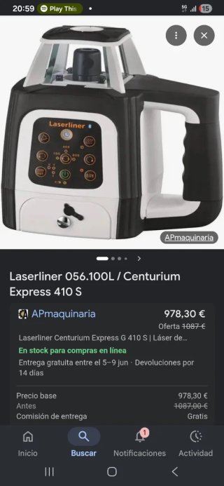 Laserliner Centurium Express Green 410 S