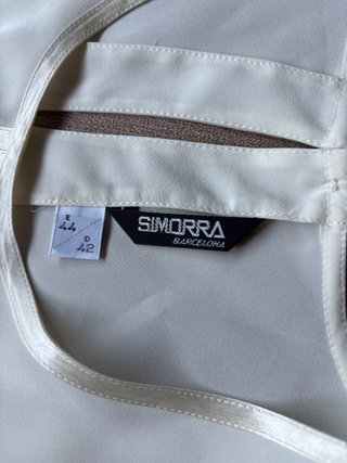 Camisa Simorra blanca talla S