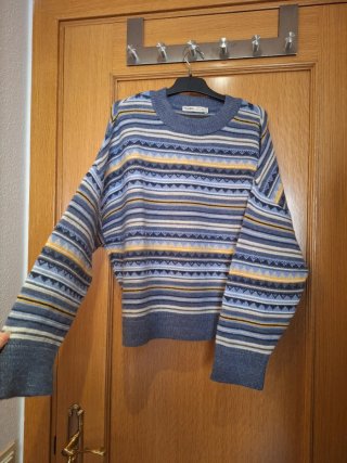 Jersey Pull&Bear rayas azules Xs