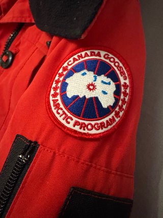 Canada Goose Chaqueta Roja Talla XS