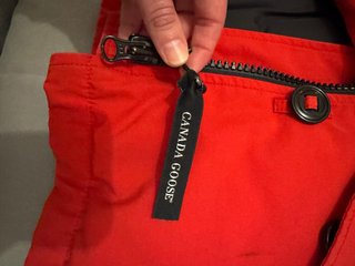 Canada Goose Chaqueta Roja Talla XS