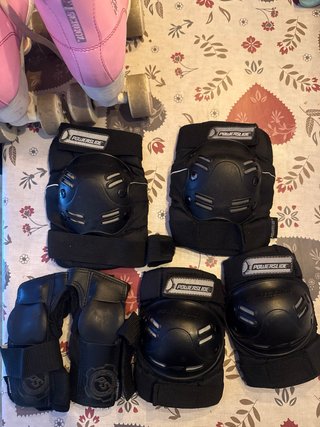 Patines de 4 ruedas rosas