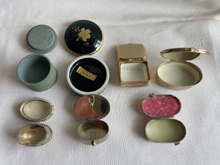 Lote 7 Joyeritos y Pastilleros Vintage