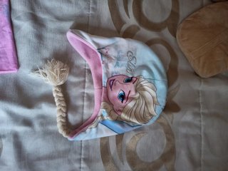 Gorro y braga invierno Elsa Frozen