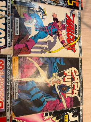 Colección Extra SuperHéroes 9 números