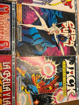 Colección Extra SuperHéroes 9 números