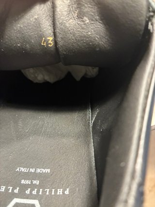 Zapatillas Philipp Plein Talla 43 Negras