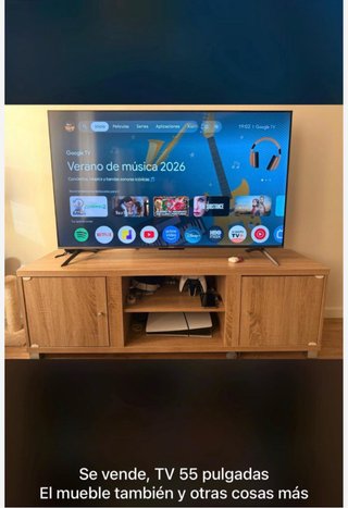 TV Xiaomi A Pro 55 QLED   Mueble TV