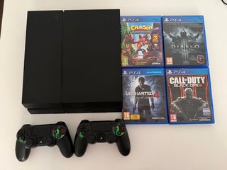 Consola PS4 Pro 1TB Negra + 4 Juegos