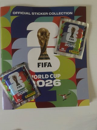 Álbum Mundial FIFA 2026 + 2 Sobres