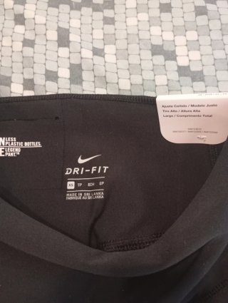 Leggings Nike Negros Talla XS. Nuevos