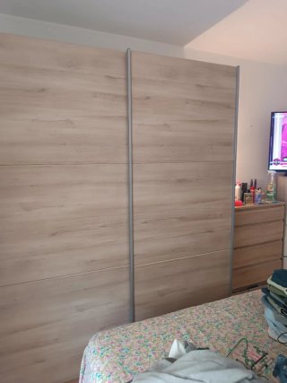 Armario 1.80x2.20 Madera y Metal