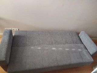 Sofá Cama Gris Tela