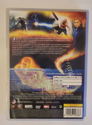 Pelicula Los 4 Fantasticos 1
