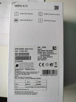 Oppo A72 1080p Neo-Display 48MP