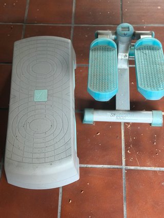 Stepper y step de gimnasio