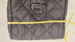 Bolso Bimba y Lola negro acolchado