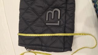 Bolso Bimba y Lola negro acolchado