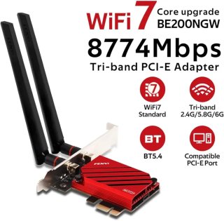 Adaptador PCIe WiFi 7 FENVi