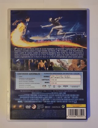 Pelicula Los 4 Fantasticos 2-Silver Surfer
