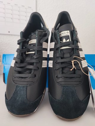 Adidas Country OG Zapatillas Piel Negro Talla 40.5