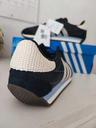 Adidas Country OG Zapatillas Piel Negro Talla 40.5